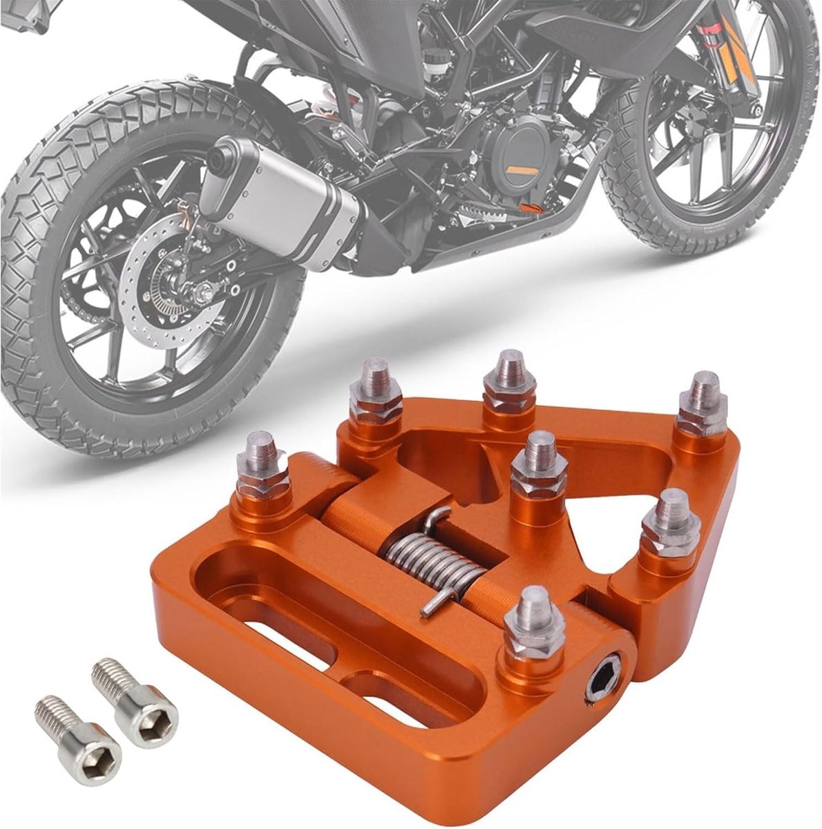 Motorrempedaal voor KTM 390 690 790 890 950 990 1050 1090 1190 1290 Oranje