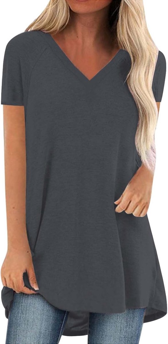 Oversized T-shirt met korte mouwen