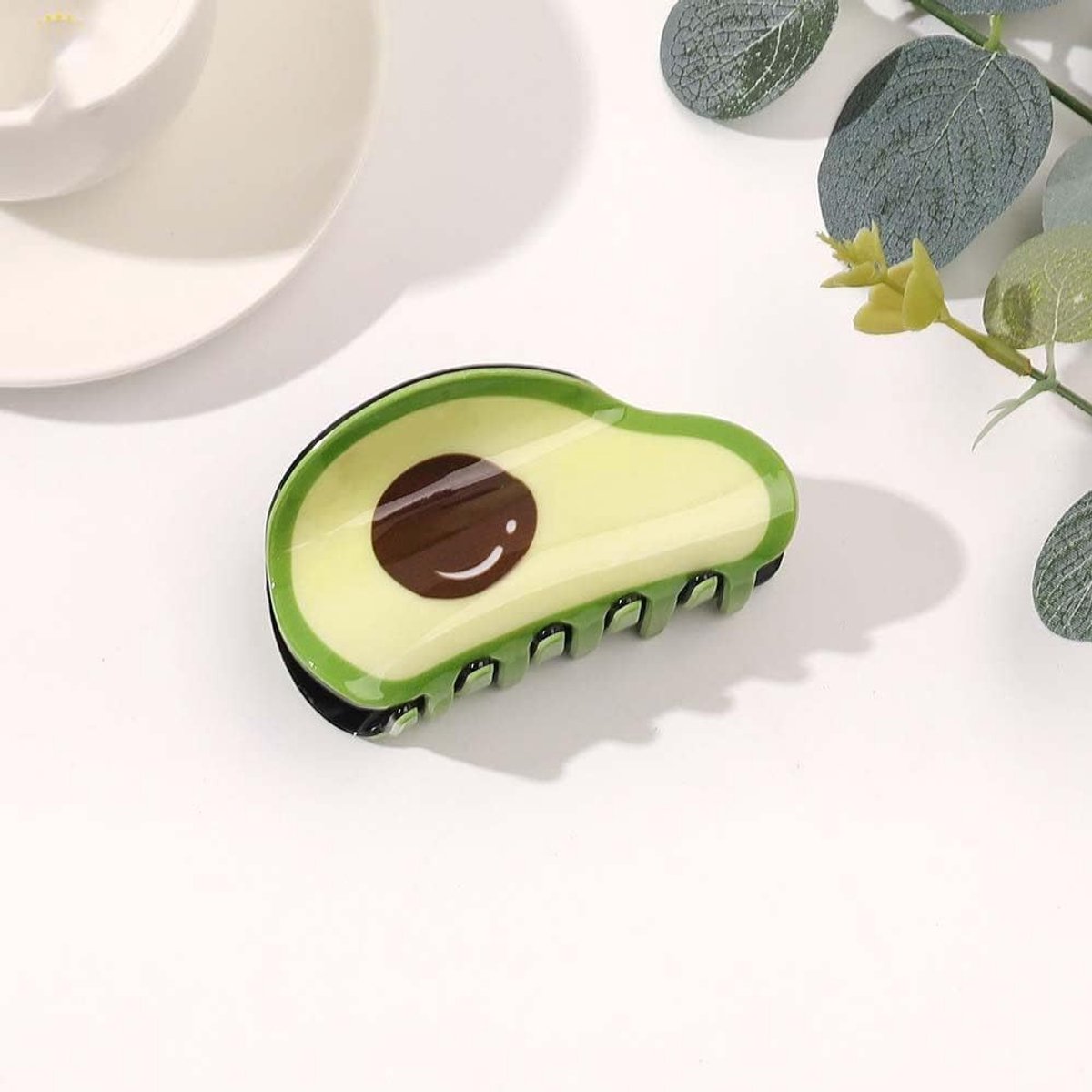 Haarspelden met groente en fruit, avocado-design, acryl, decoratieve haaraccessoires voor feestjes en bruiloften