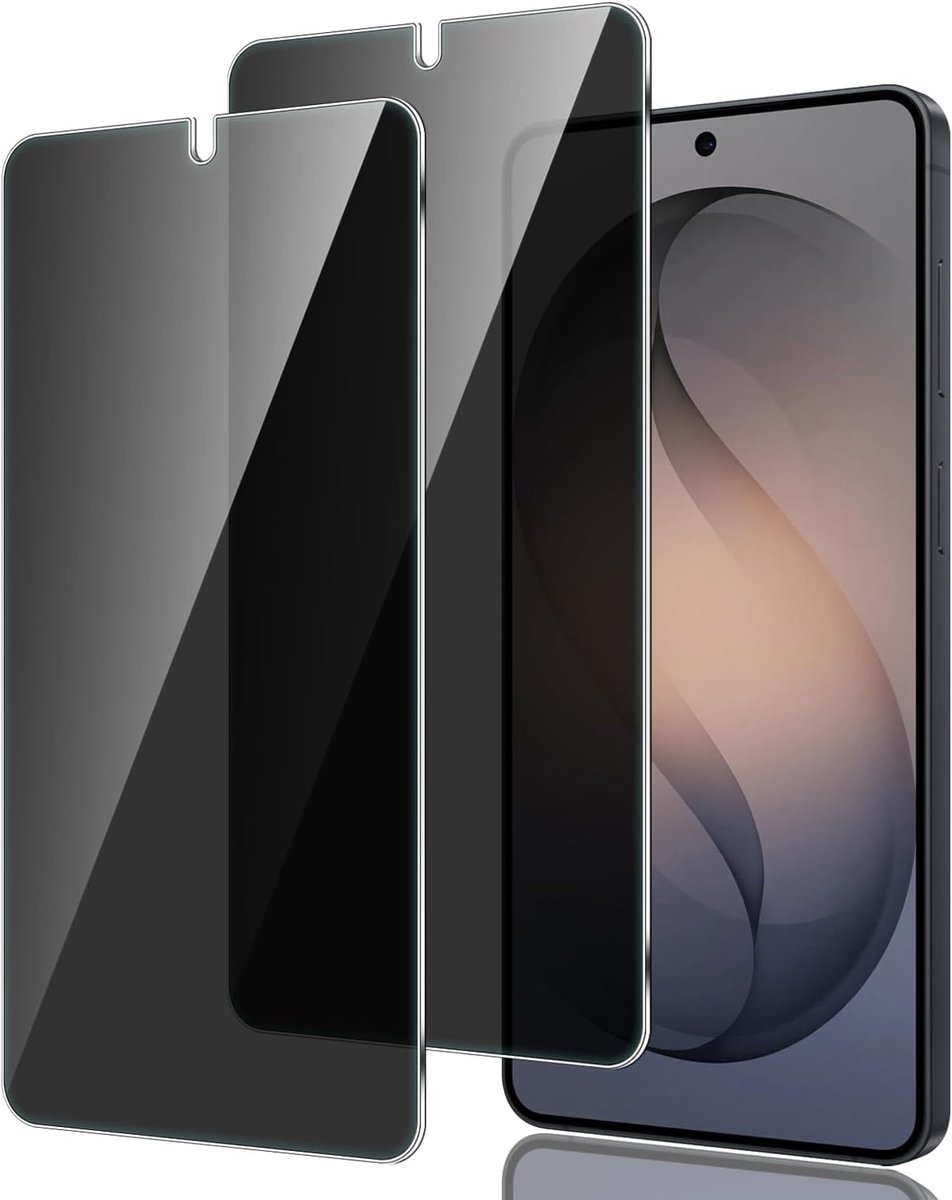 Glas voor Samsung Galaxy S26 Anti-spionage Screen Protector, 2 stuks HD Glass 9H Hardheid Glass Zonder Bubbels Anti-Kras