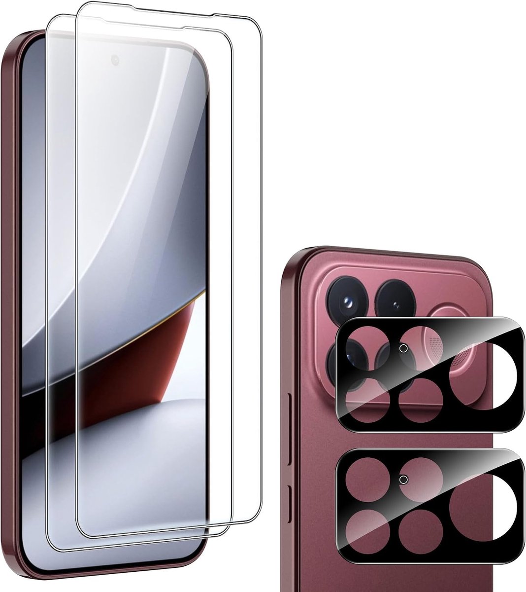 2 stuks beschermfolie voor POCO F9 Ultra pantserglas