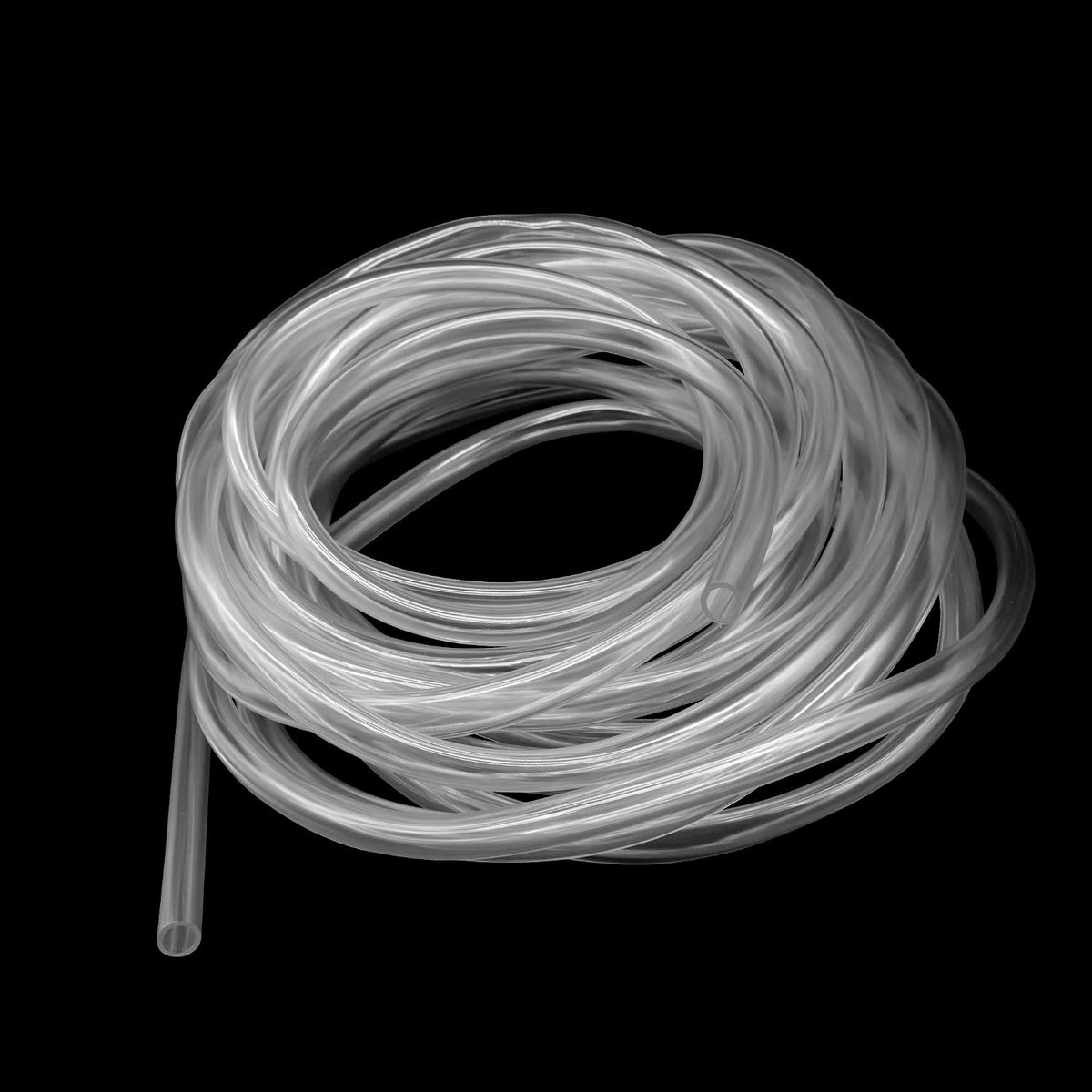 10 meter PVC-slang, 6 mm ID x 9 mm OD doorzichtige vinylbuis, duurzame en flexibele plastic buis, PVC-buis voor luchtwater en doe-het-zelfprojecten