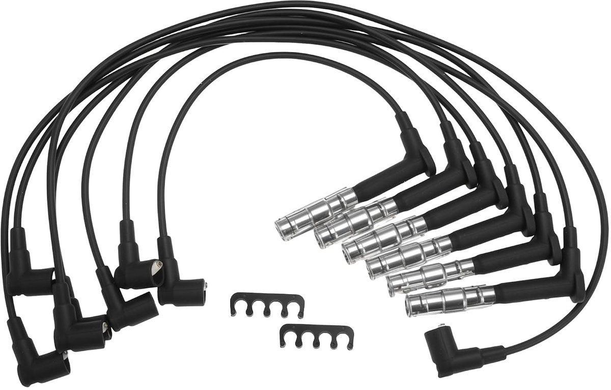 7 stuks bougiekabel, spoel voor MERCEDES-BENZ 124 T-Model (S124) 300 TE-24 (124.091) 1989-199, vervangt ZEF597/BR280