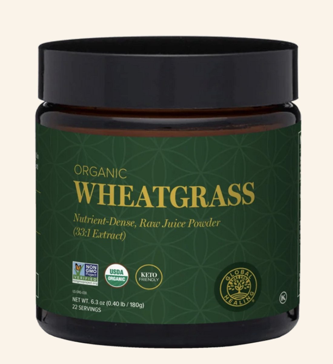 Global Healing Wheatgrass Juice Powder 180 Gram