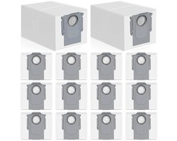 Stofzuigerzakken, Geschikt voor Roborock Qrevo S, Saros 10R, S8 MaxV en andere modellen.
