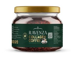 Ravenza Collagen Coffee – Oploskoffie met Collageen & Cichorei – Instant Koffie – 150 g