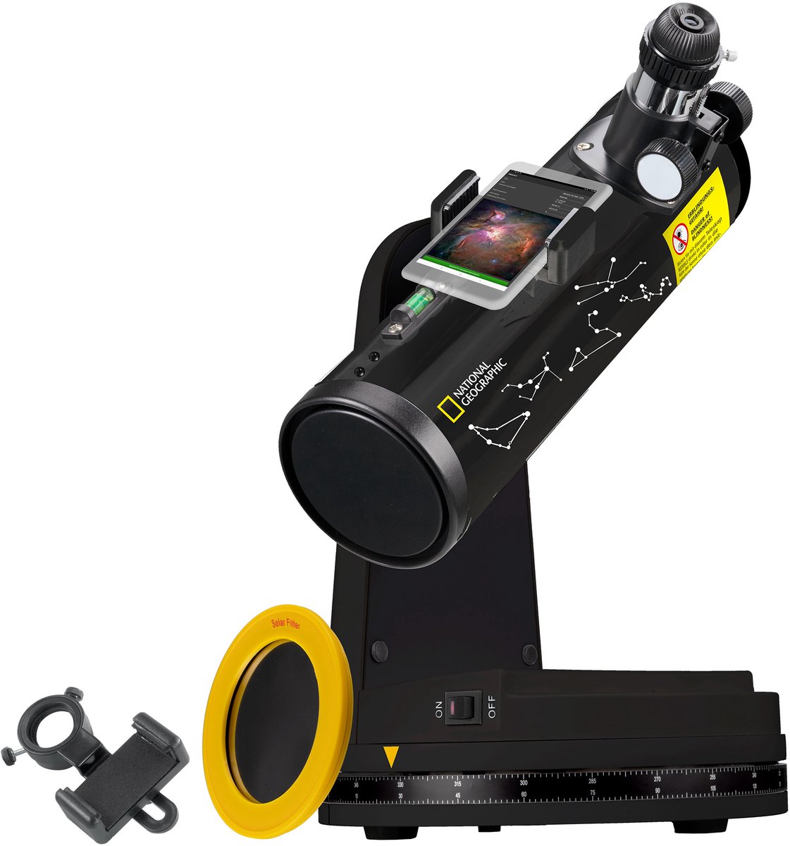 National Geographic - Smart-Telescoop - PushTo - NT-76/350