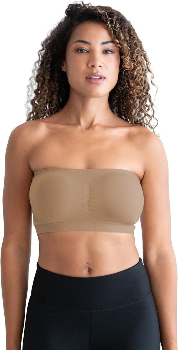 Creamy fabrics Bandeau-beha voor dames, zonder bandjes, zonder beugel