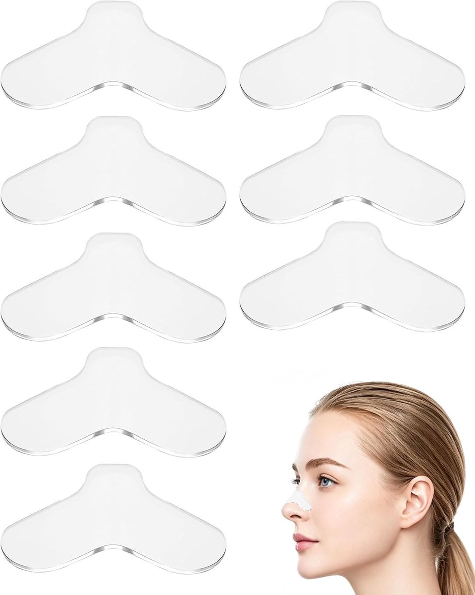 8 stuks vervangende accessoires voor ademhalingsapparatuur voor gezichtsbescherming