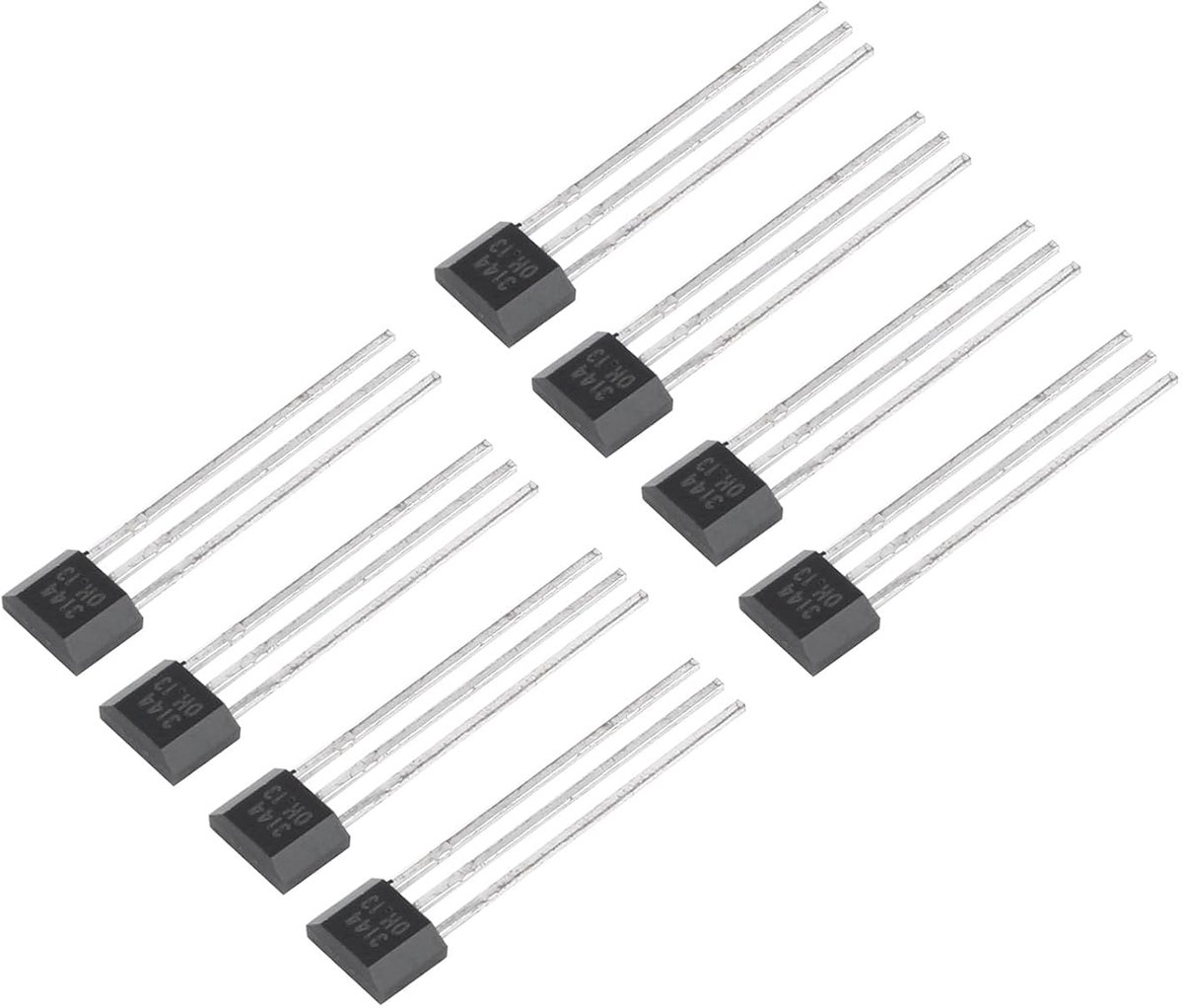 Hall-effectschakelsensor, e gevoelige lineaire halschakelaar, eenvoudig te installeren, magnetisch, 10 stuks, ratiometrisch elektronisch speelgoed, sportuitrusting voor