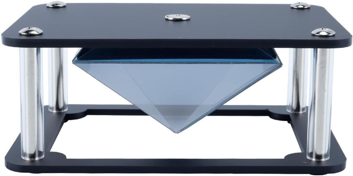 3D Hologram Projector - Mini Holografische Display voor Telefoons van 5-7 Inch, Draagbaar en Geschikt voor Thuis, Kantoor en Reizen