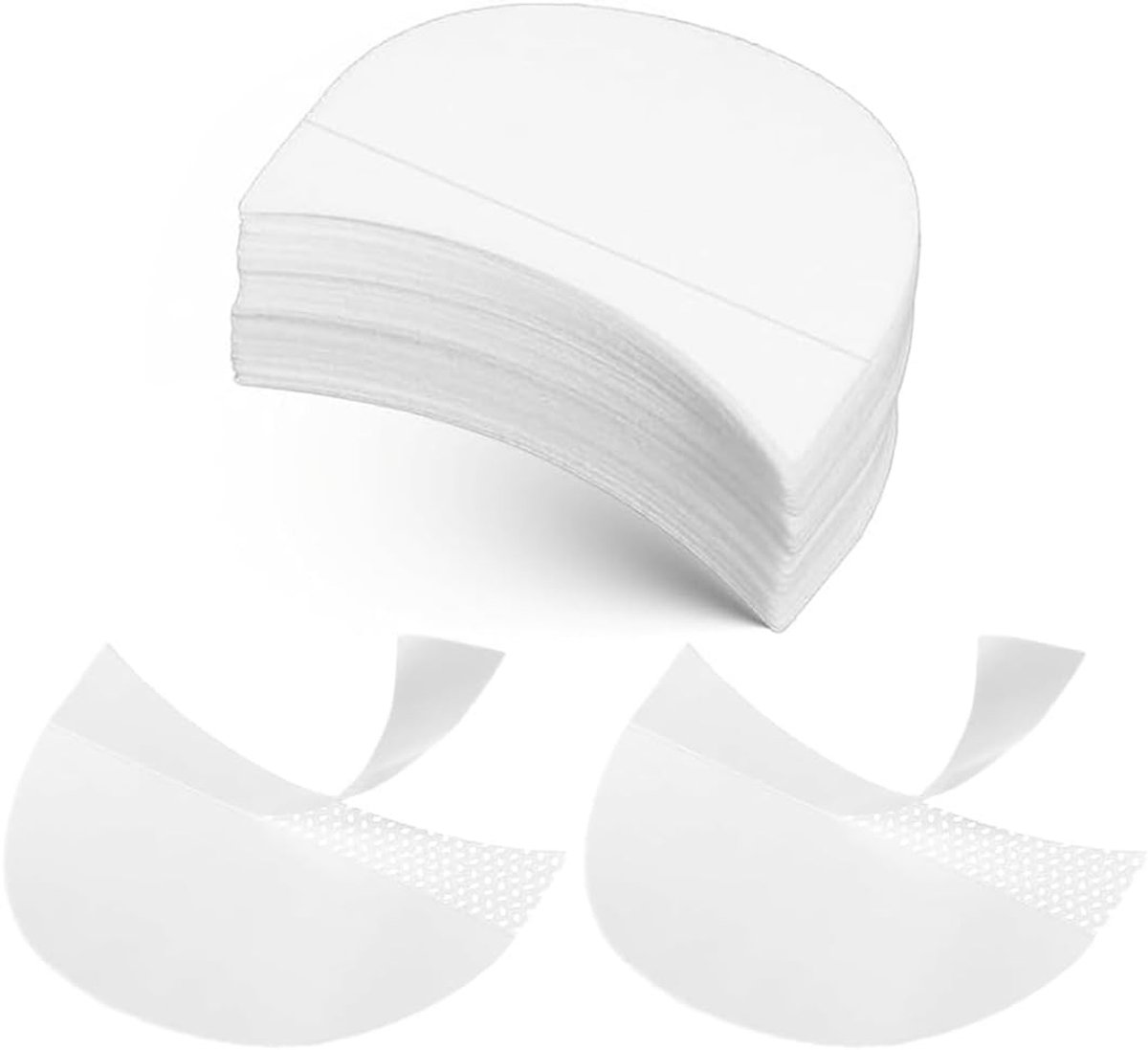 Set van 100 Oogschaduwplaten, Gel Pad Patches en Stencils voor Make-up, Ideaal voor Wimpers en Kleuren