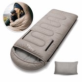 Xanna® Slaapzak Beige (Rechts) - Inclusief Hoes en Kussen - 3-4 Seizoenen - Geschikt voor Volwassen en Kinderen