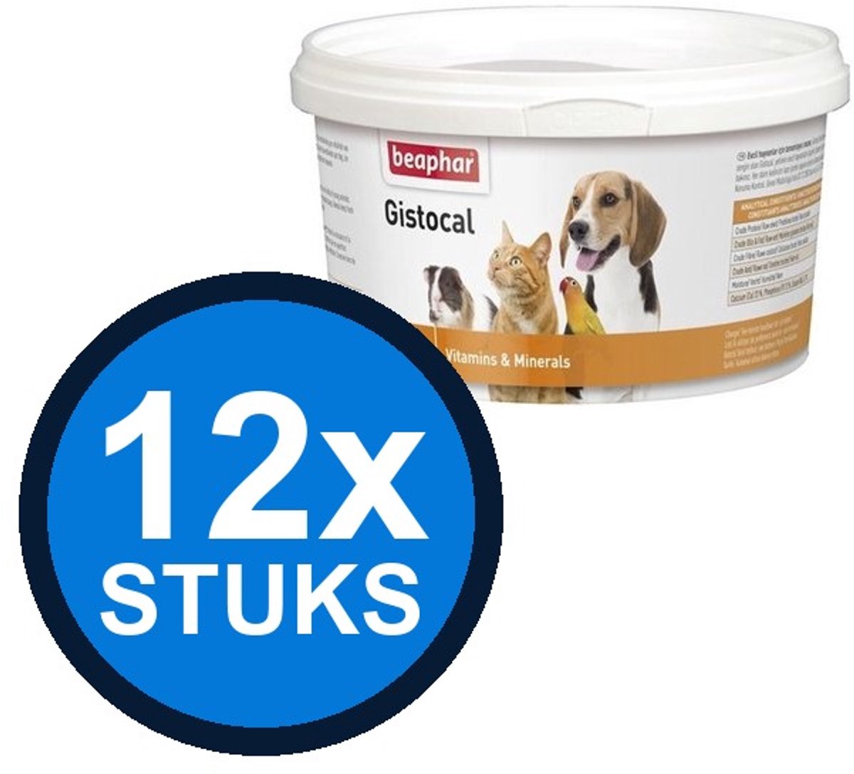 12x Beaphar - gistocal 250gr - Hondenverzorging
