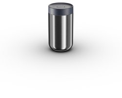 BergHOFF Home Nommie – Thermos Lunchbox - Food Jar 0.75L – Lekvrije Yoghurtbeker To Go – Isoleerbeker voor Soep - Dubbelwandige Isolatie - RVS Thermische Voedselcontainer – Houdt 6u Warm/Koud – Navy & Zilver