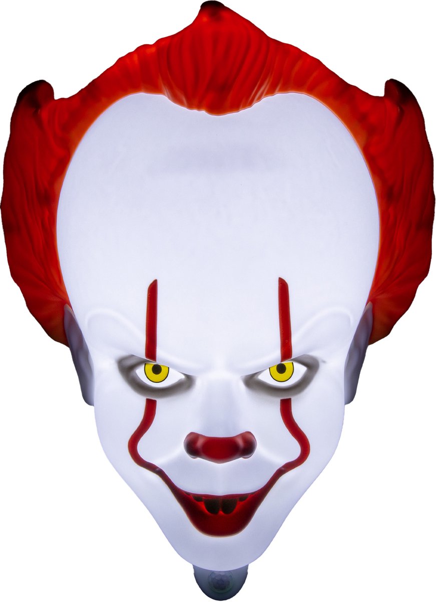 Pennywise Mask Light Bewegingssensor, Officieel Gelicentieerd IT Product, Paladone