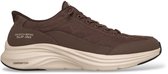 Skechers Heren Cozy Fit Slip-ins Sneakers Contour Foam 232619 BRN