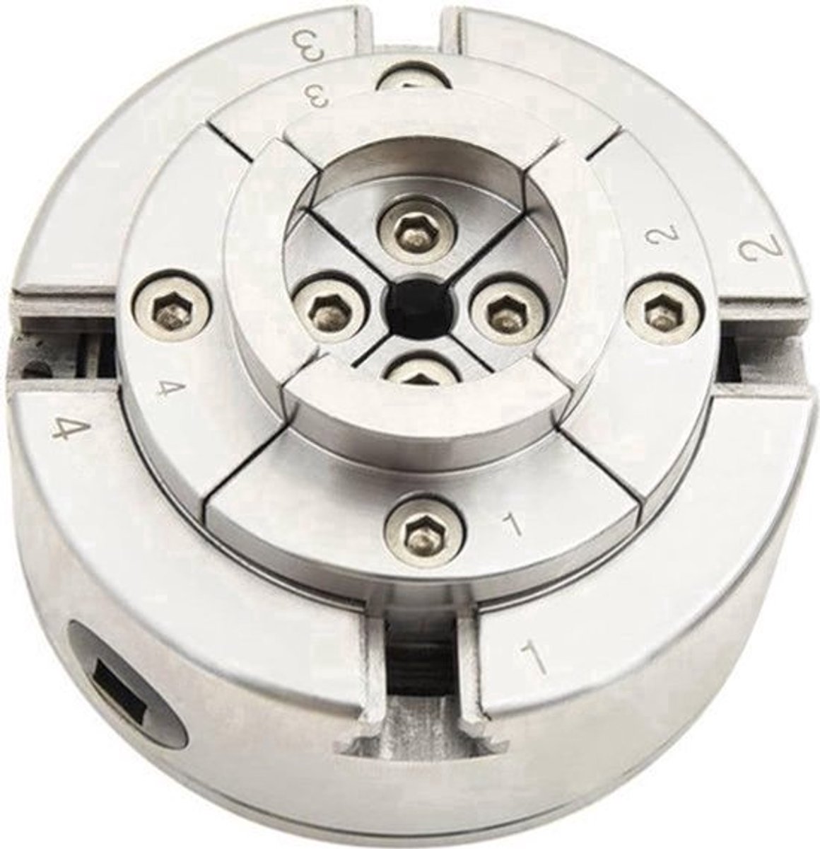 Houtklem – Houtspanner – Klemmen – Bekenspanner – Klemhout – Stalen Houtklem Met 4 Bekkens – M33 Schroefdraad – Diameter 96 mm