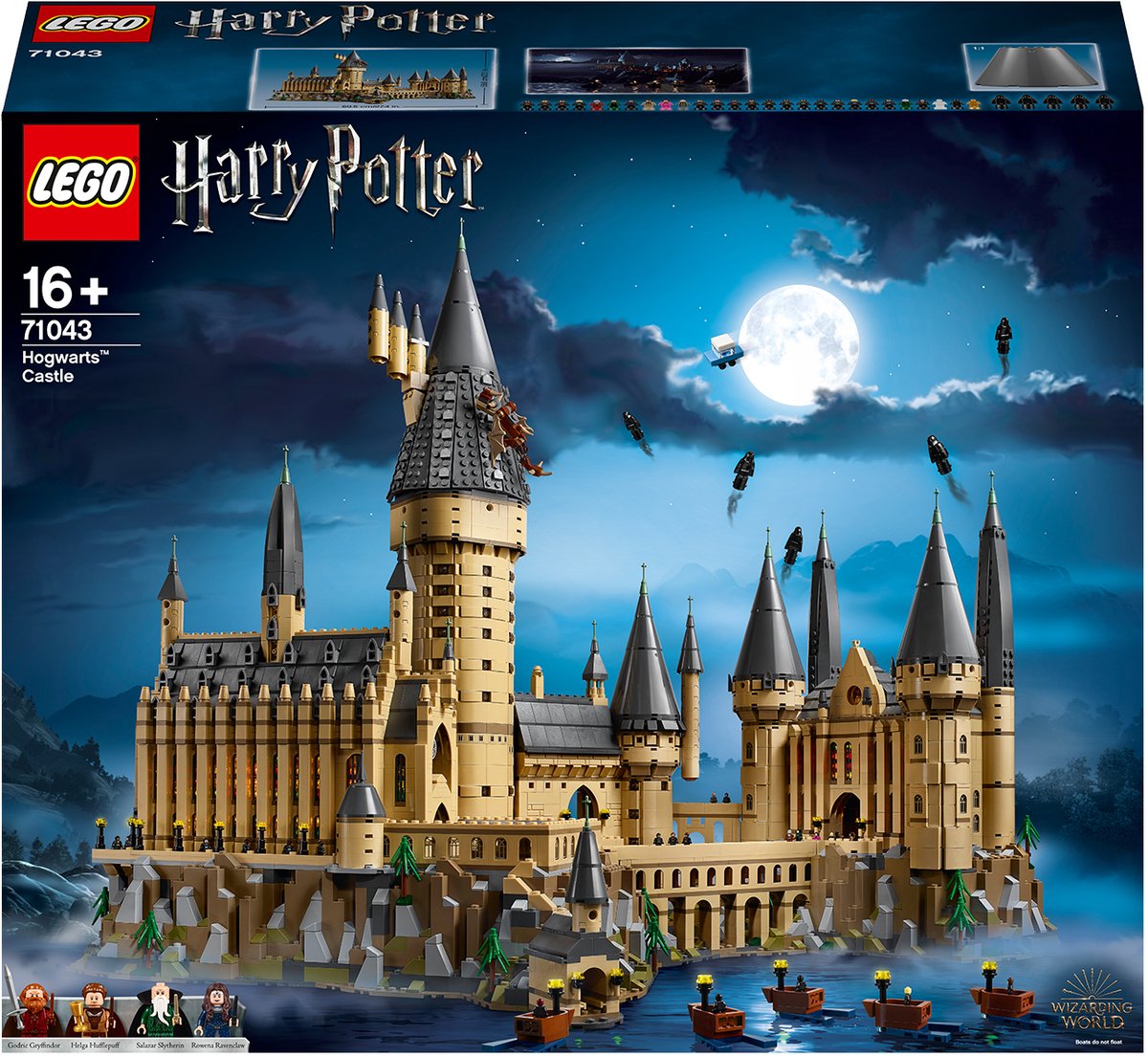 Bol.com LEGO Harry Potter Kasteel Zweinstein 71043 bouwset (6020 elementen) aanbieding