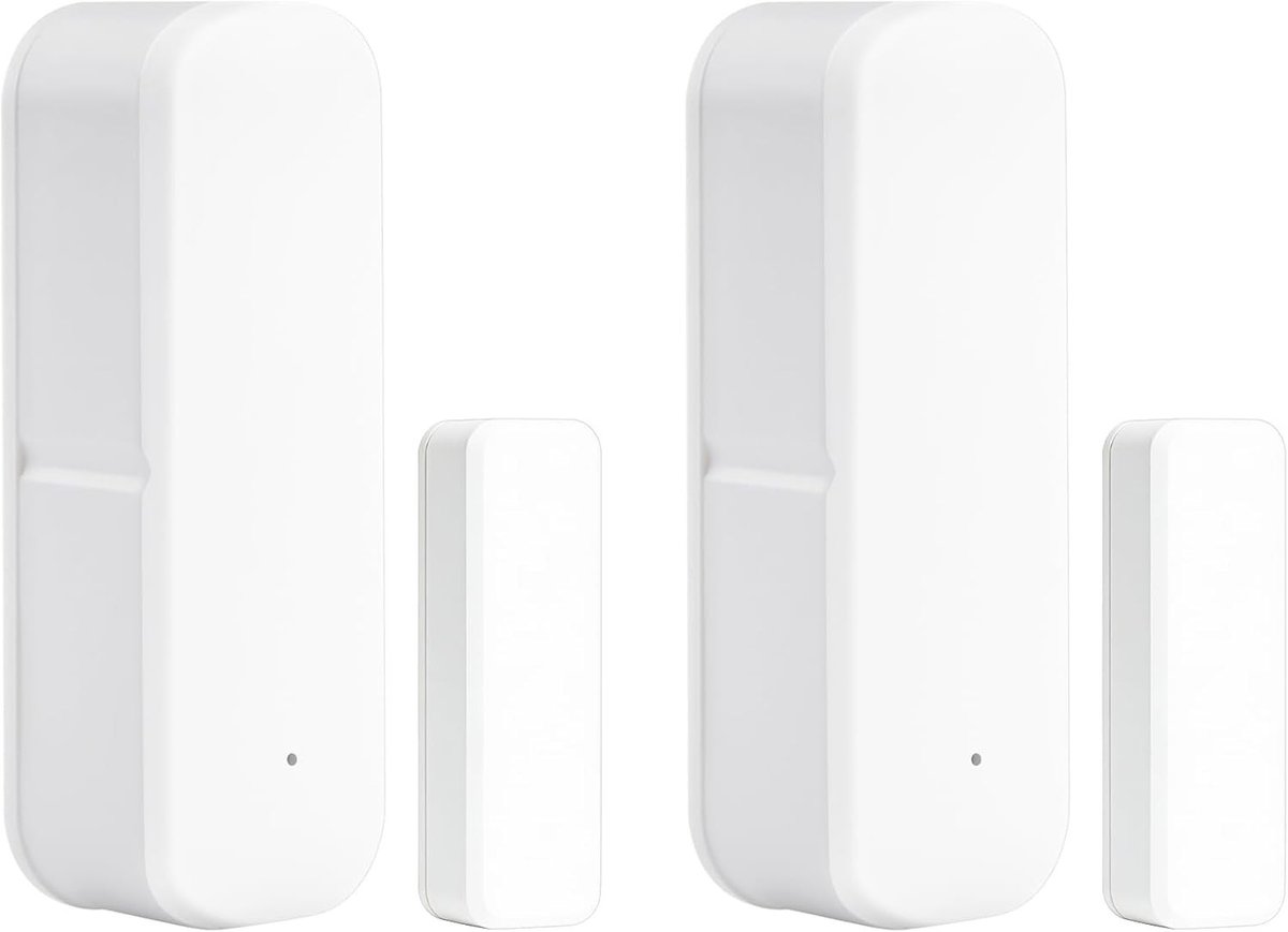 Draadloze Deur- en Raamcontactsensoren voor Slimme Huizen, Compatibel met Tuya APP en Zigbee, Veiligheid en Automatisering voor Thuis