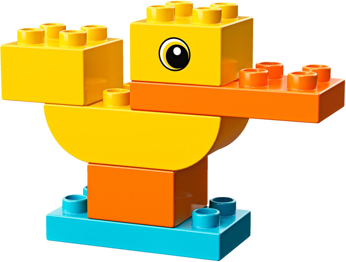 Bol.com LEGO DUPLO My First Duck 30327, Bouwpakket, 1,5 jaar, Kunststof, 6 stuk(s) aanbieding