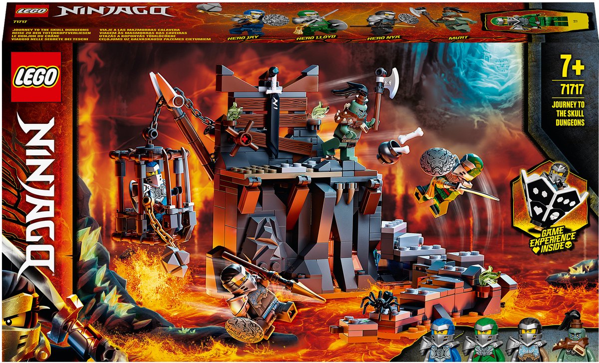 Bol.com LEGO NINJAGO Reis naar de kerkers van Skull 71717 aanbieding