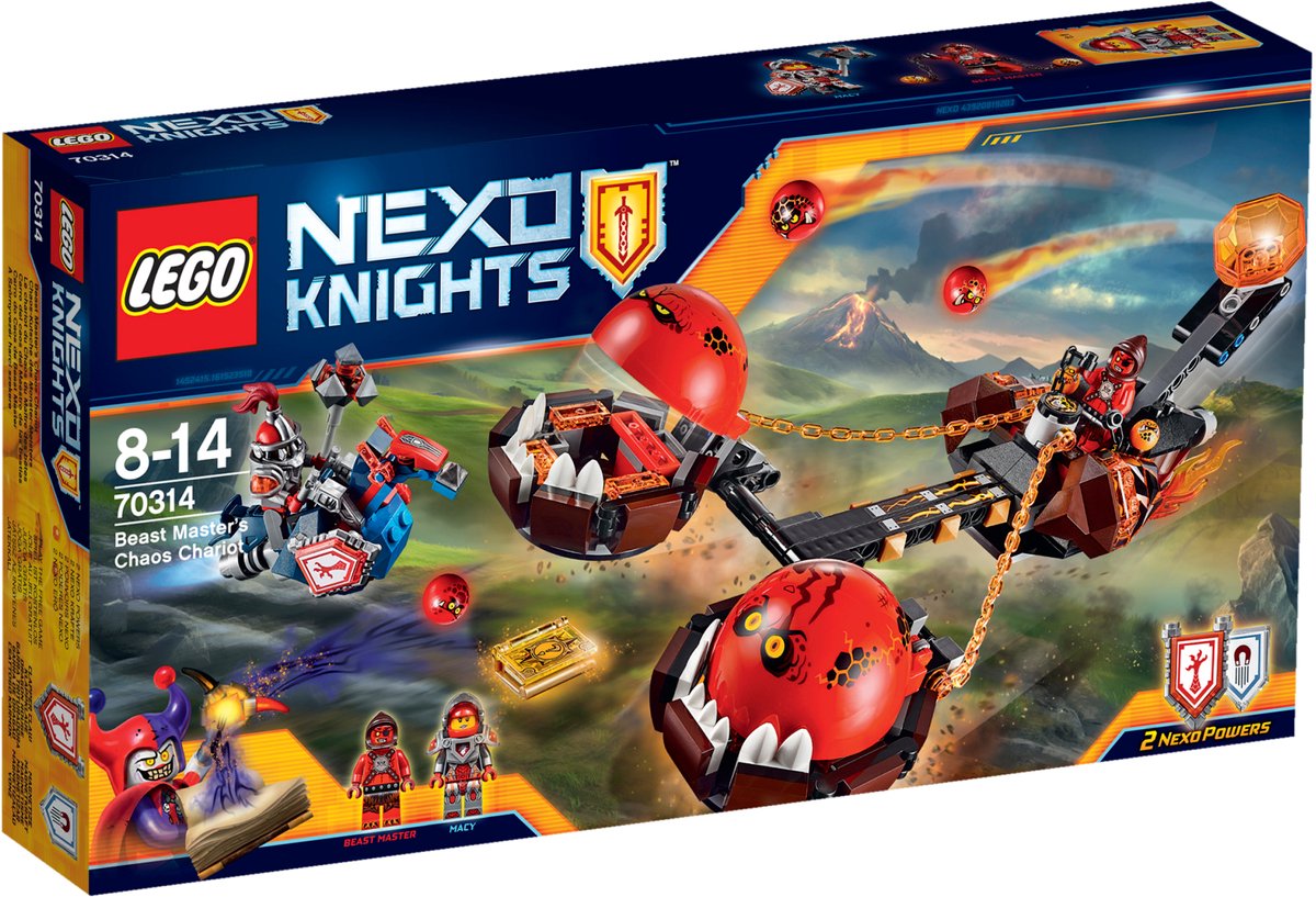 LEGO NEXO KNIGHTS Chaoskoets van de Monster Meester 70314