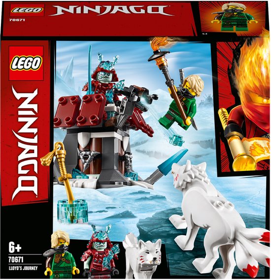 LEGO NINJAGO Lloyd's opwindracewagen