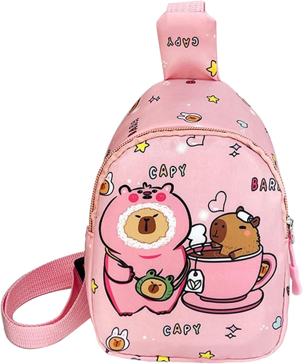 Schattige schoudertas voor meisjes, verstelbare crossbody tas, kindertas, kleine schoudertas voor kinderen, trendy meisjesaccessoire, praktische tas voor dagelijks gebruik