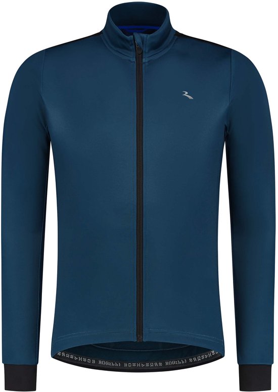 Rogelli Core Fietsshirt Heren Lange Mouwen - Wielershirt - Comfort fit - Blauw - Maat XL van Merkloos — afbeelding 2
