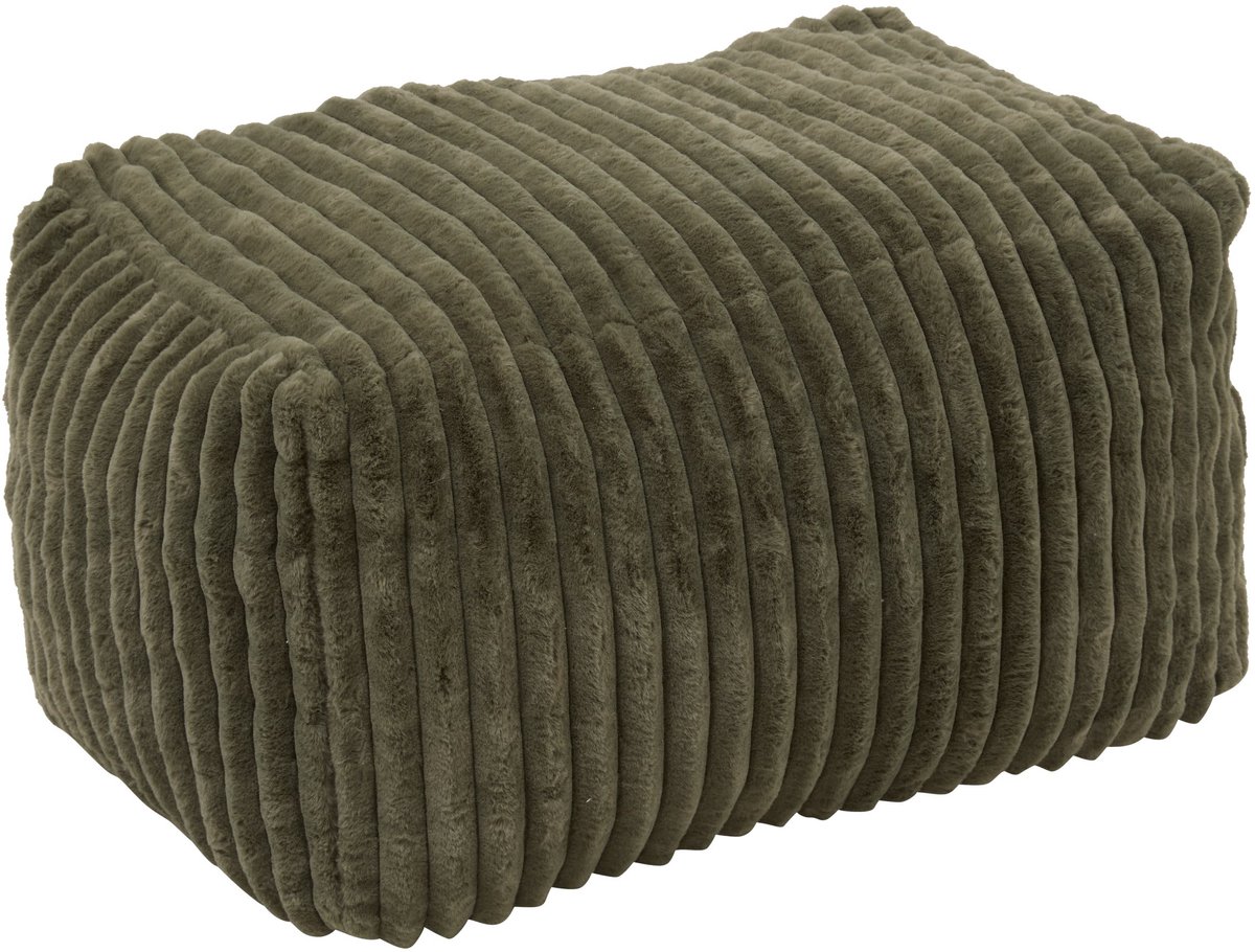 Atmosphera Mizu XL Poef - 78x61x42cm - Groen