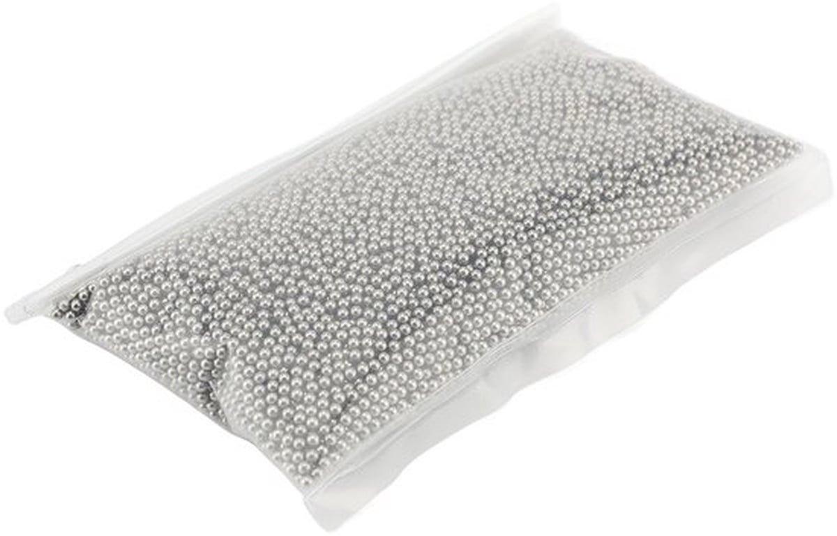 Multifunctionele Ronde Polijstballen van RVS voor Sieraden en Burr Verwijdering - 2mm Gemaakt voor Precisiewerk