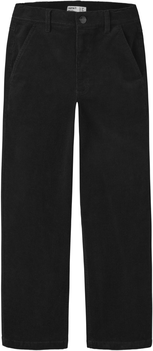 Name It - Jongens broek - Maat 158 - Jongens - ZWART - katoen
