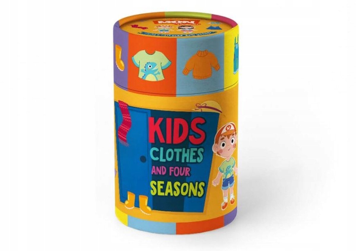 Dubbelzijdige Puzzel: Kleding & Seizoenen voor Kinderen