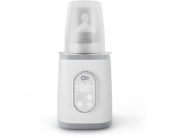 Kinderkraft MIVO Flessenwarmer - 5-in-1 - Touchscreen - Stoomsterilisatie - Wit