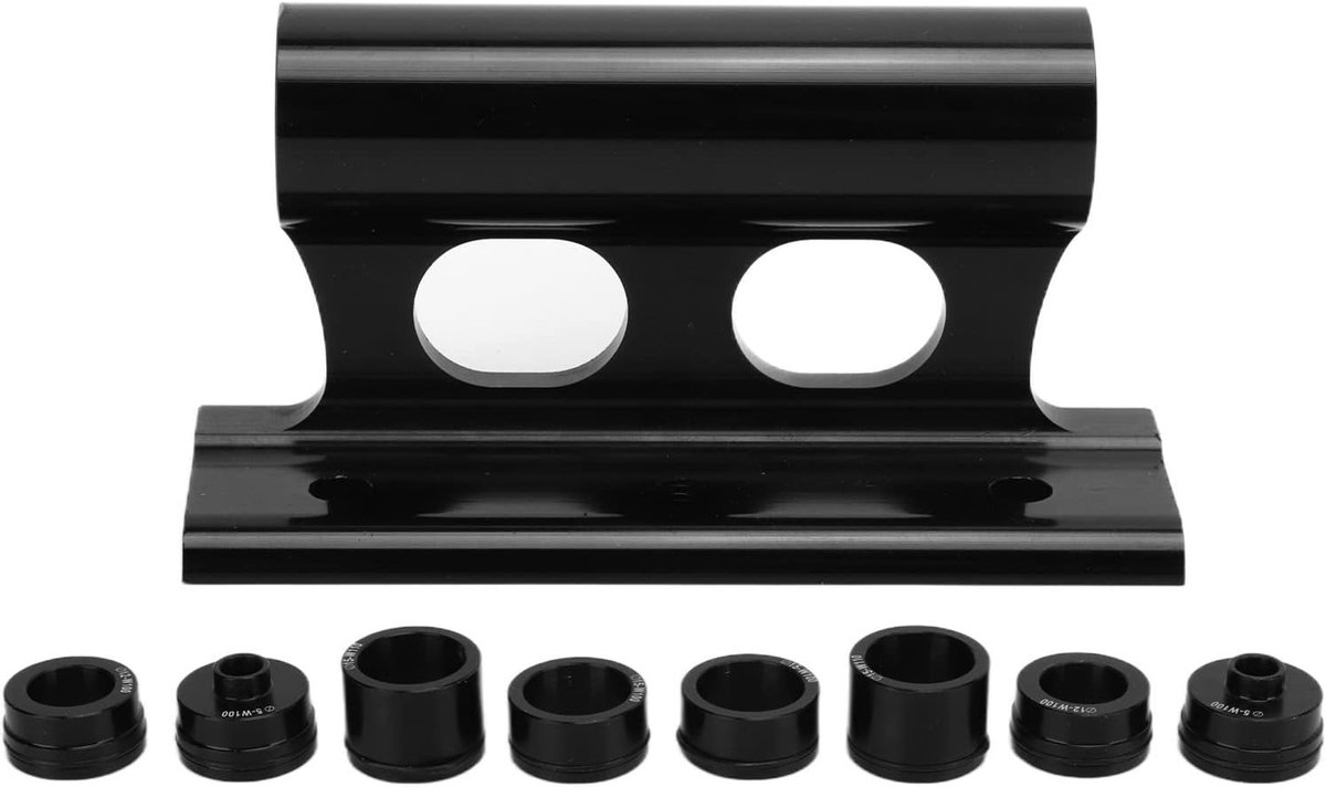 Veelzijdige Aluminium Fiets Fork Mount - Snelle Bevestiging voor Fietsendragers, Auto's en Trailers