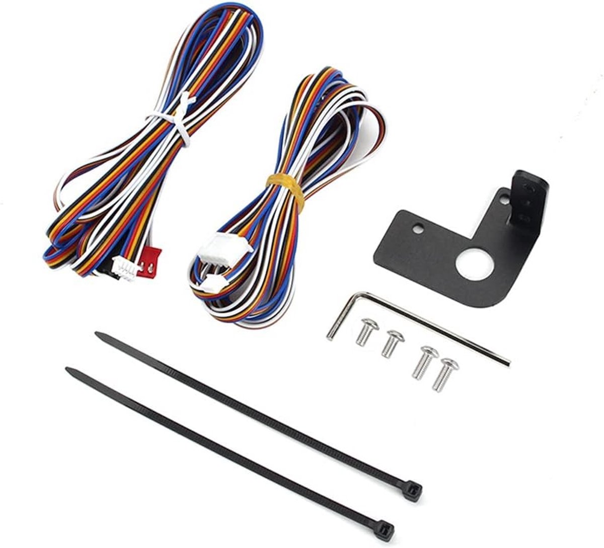 3D Printer Onderdelen: Touch Kabel Verlengd Draad voor CR-10 met Moersleutel en Beugel, Essentiële Accessoires voor 3D Printen