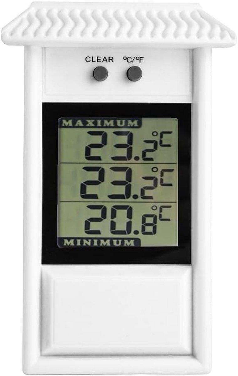 Digitale Thermometer voor Huishouden en Tuin - Ideaal voor Groenteteelt, Sauna en Koelkastgebruik