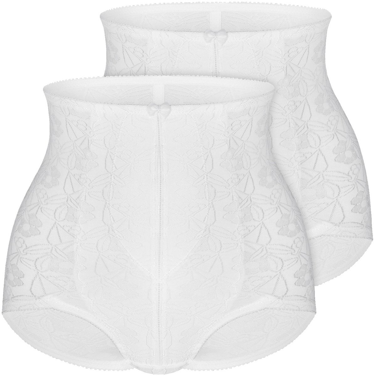 Verpakking van 2 stuks corrigerende slipjes SHINY JACQUARD