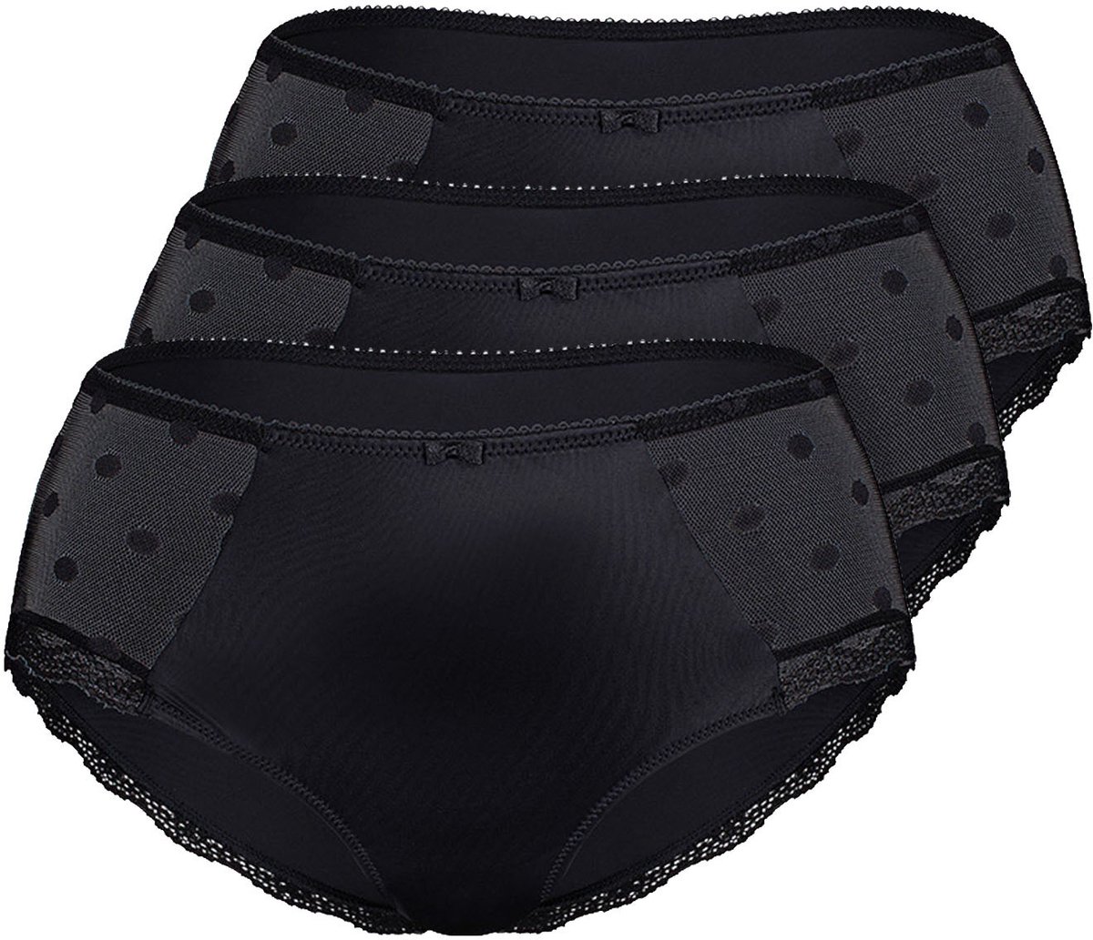 3-pack Slipjes DOTTED MESH