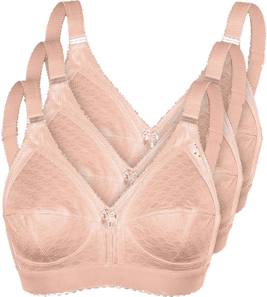 3-pack Zachte bh Functional Bras