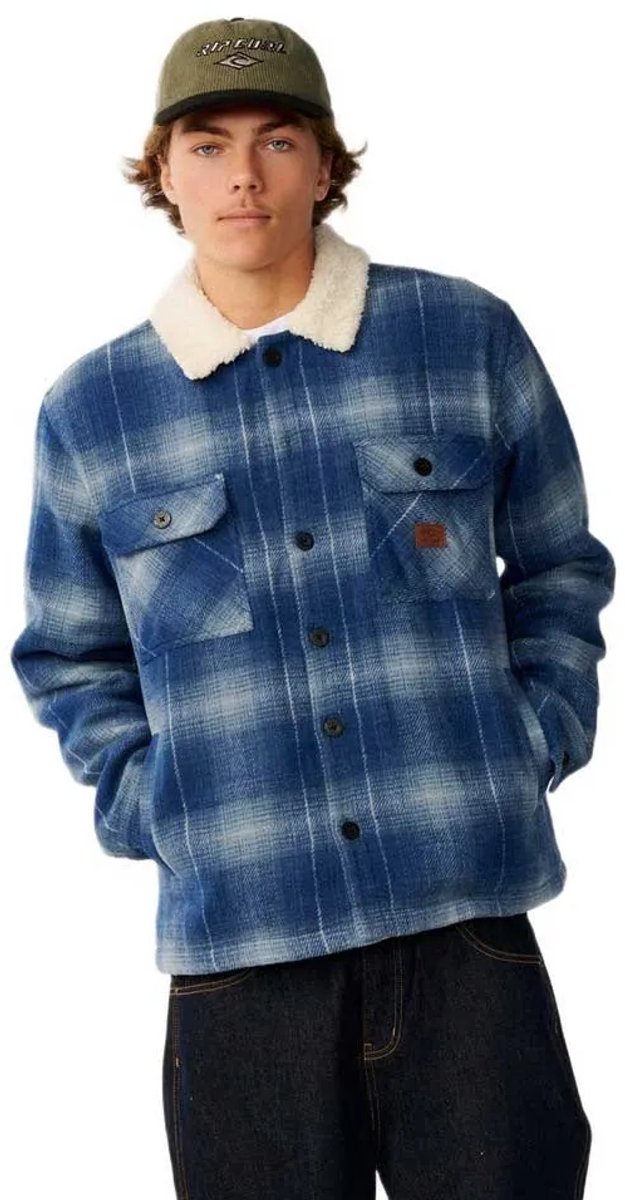 Rip Curl Classic Surf Bells Sherpa Jkt - Navy