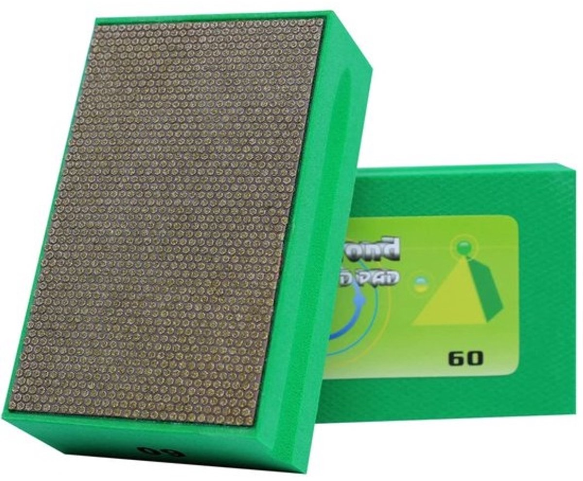 Diamant Hand Polijsten Pads 60 Grit voor Tegel Steen Marmer Beton Keramiek Graniet Glas