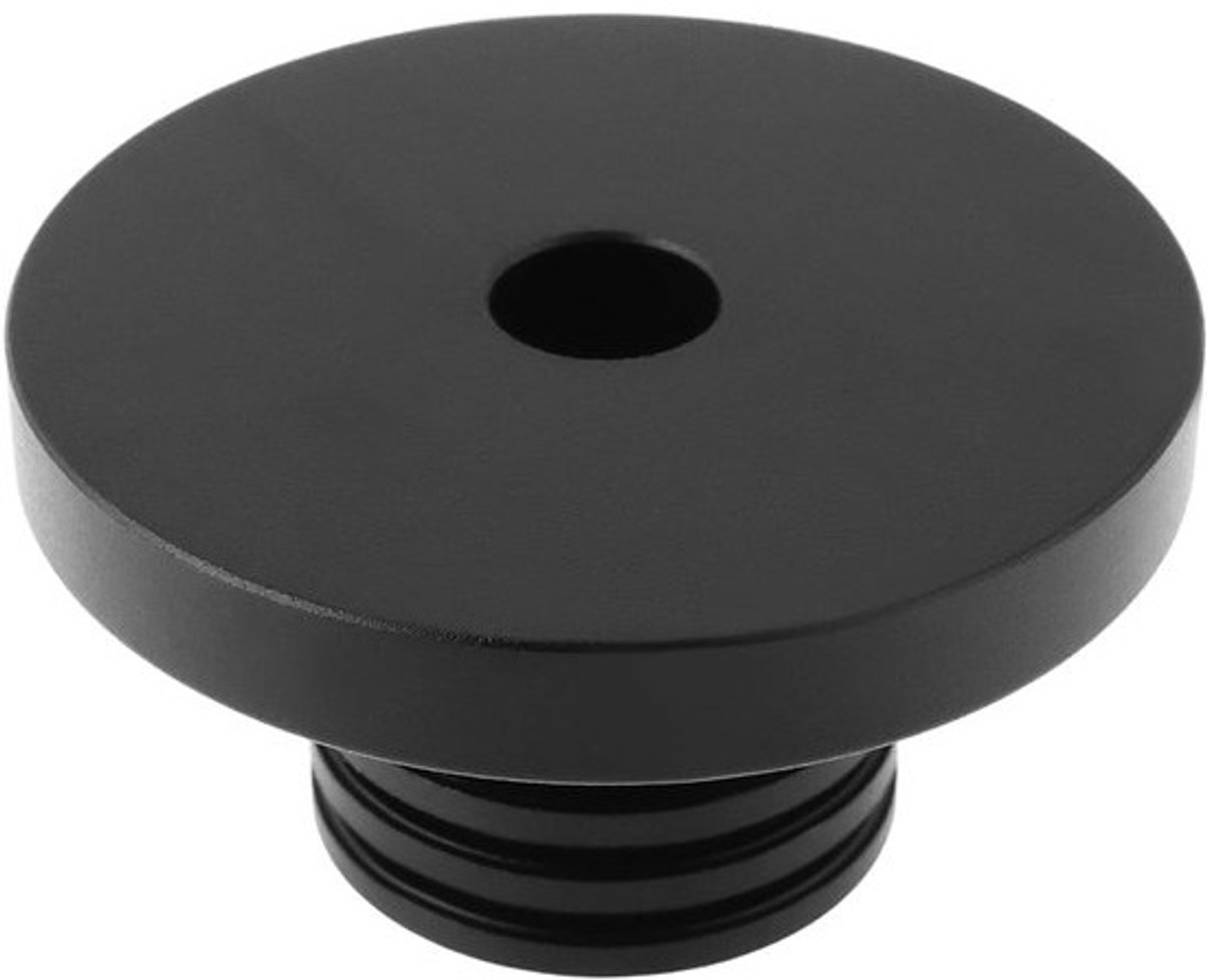 SnelShoppen - Platengewicht Klem voor Draaitafels - Disc Stabilizer voor LP Vinyl - Zwart, Compact en Duurzaam