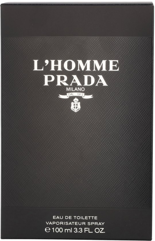 Prada L'Homme 100 ml - Eau de Toilette - Herenparfum