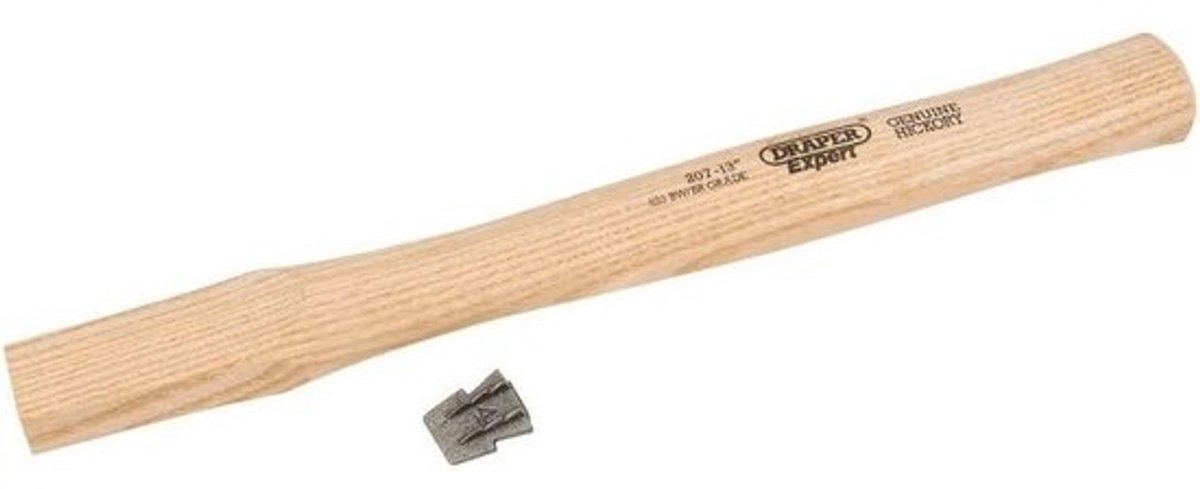 Hickory Hammer Schacht voor Klauw - Geschuurd en Gewaxt Handvat - 330 mm