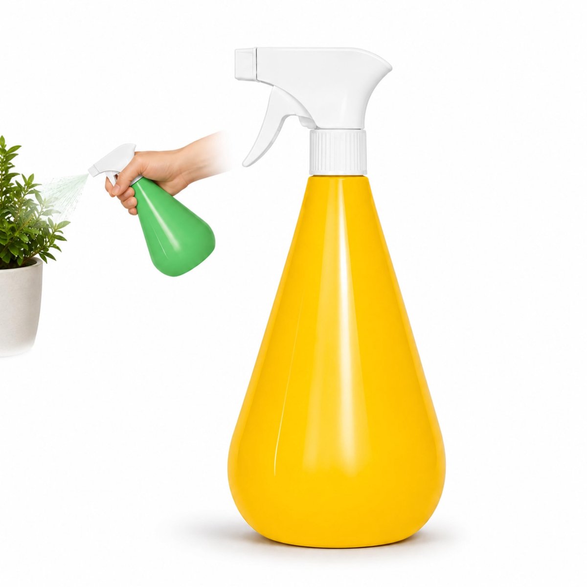 Handmatige plantenspuit 750 ml - verstelbare sproeikop - fijne nevel of gerichte straal - ideaal voor plantenverzorging - ShopVlot