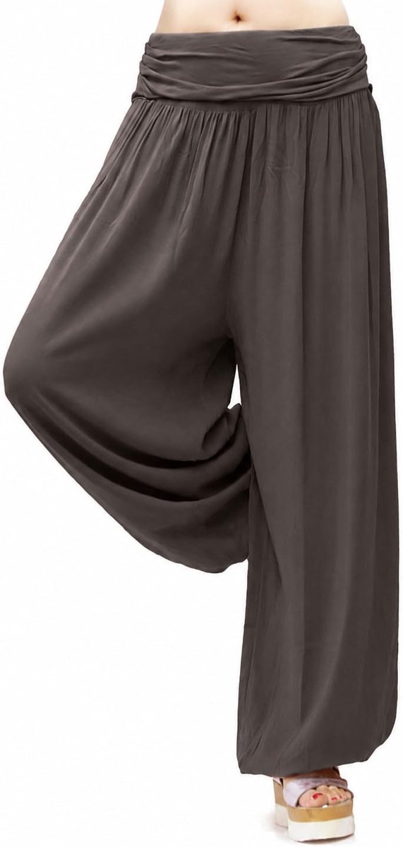 Dames XXL lichtbloeiers harembroek vrijetijdsbroek zomerbroek broek met veel patronen damesbroek voor thuisrecreatie en sport