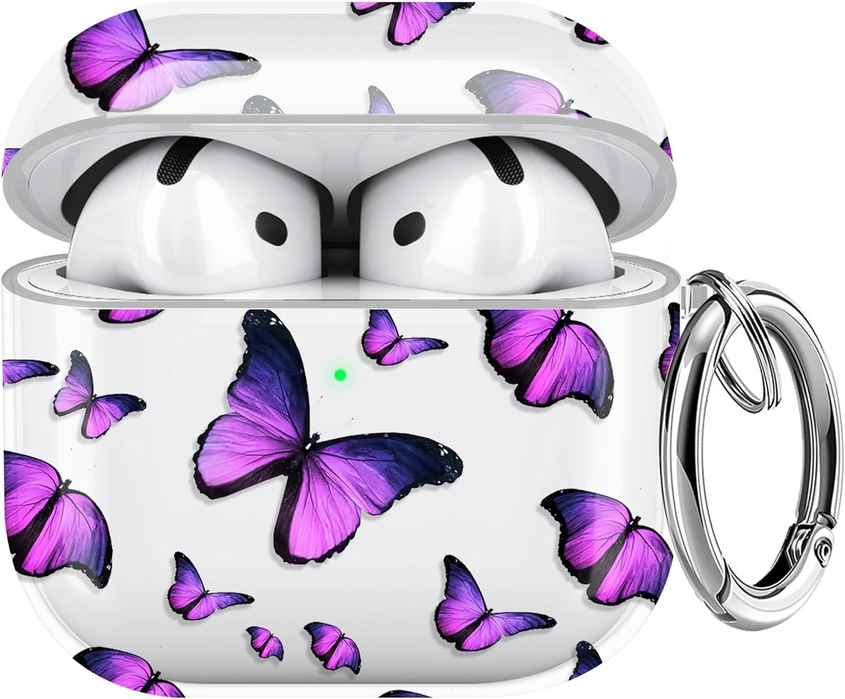 Beschermhoes voor AirPods 4 met sleutelhanger