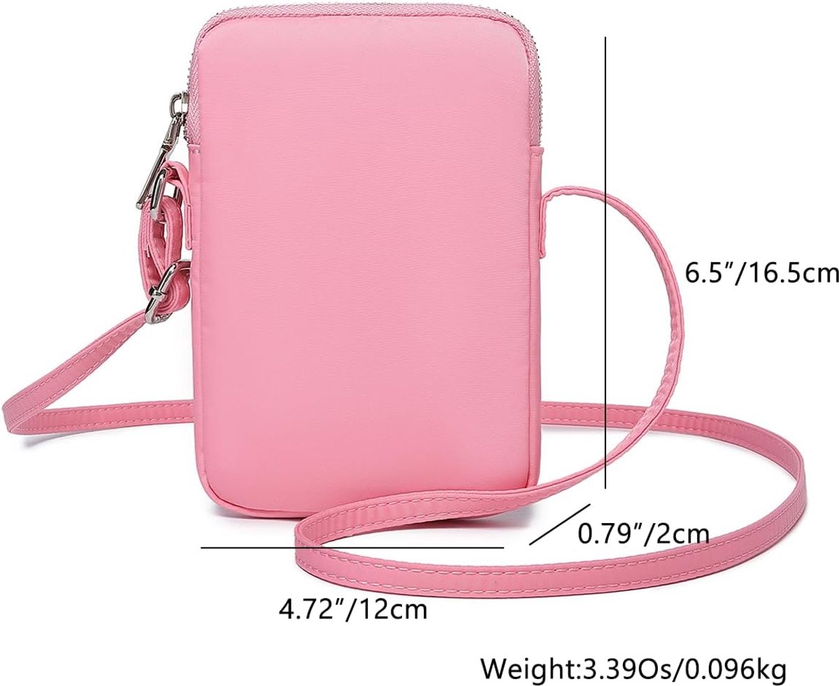 Crossbodytas voor je mobiel voor vrouwen – Lichtgewicht schoudertasje met pasjesvakjes